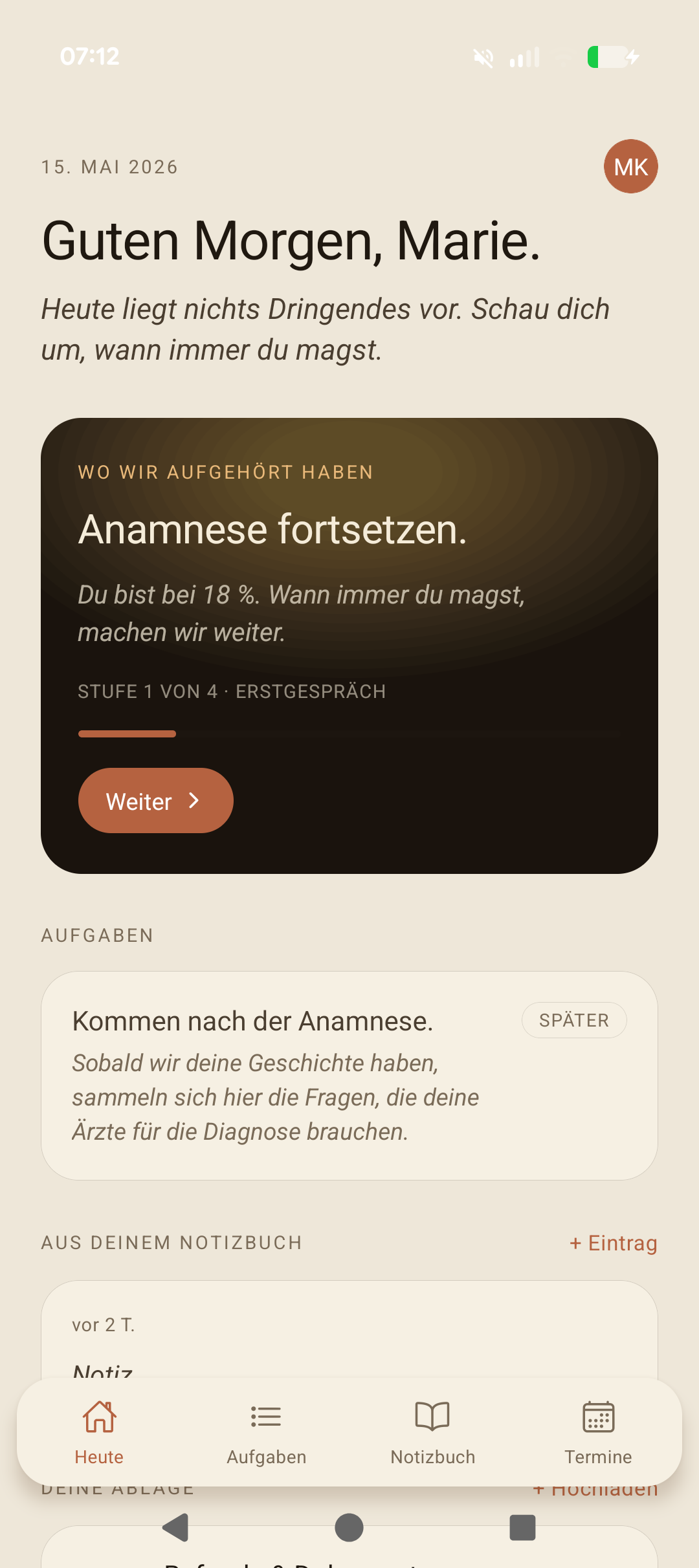 Tab Heute — der aktuelle Fall